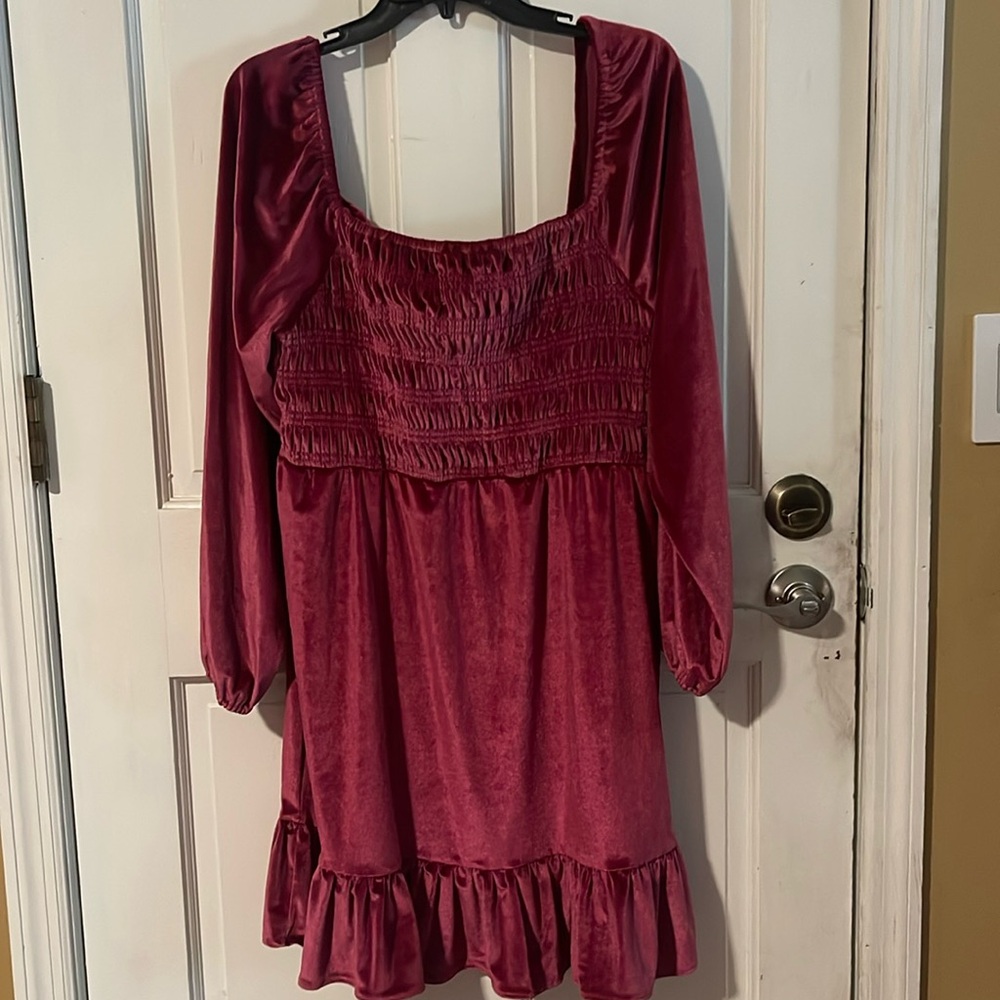 LC velvet dress